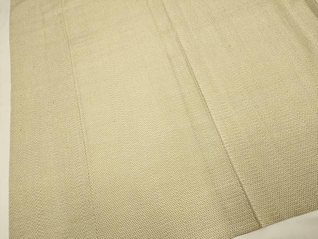平和屋着物▽本塩沢 単衣 蚊絣 正絹 逸品 DABH4576du
