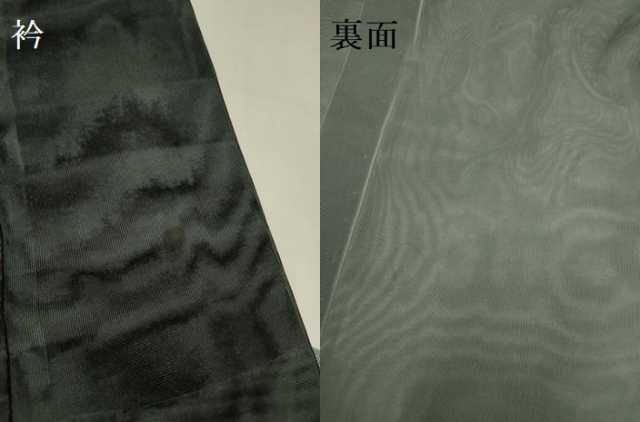 平和屋着物▽訪問着 無双 紗袷 紗×紗 葡萄蔦の葉文 暈し染め 金彩 正絹 逸品 DABH4604du