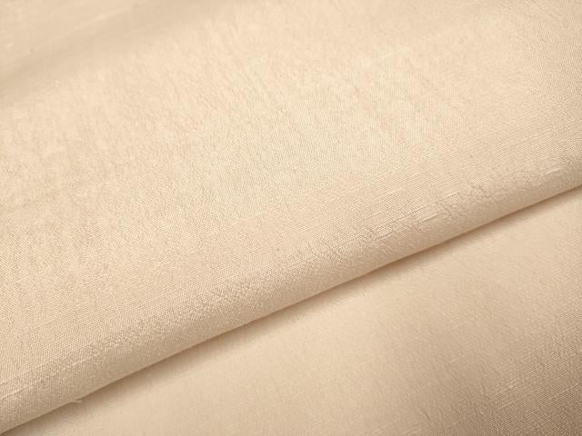 平和屋着物▽上質な紬 単衣 洗柿色 正絹 逸品 DABH4646du
