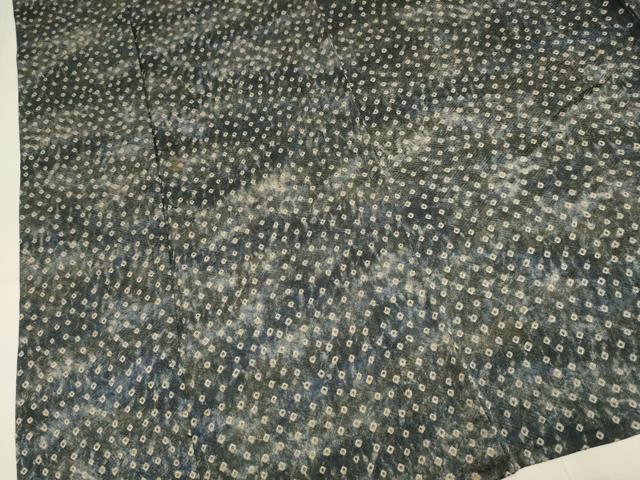 平和屋着物▽上質な小紋 単衣 霞文 正絹 逸品 DABH4765du