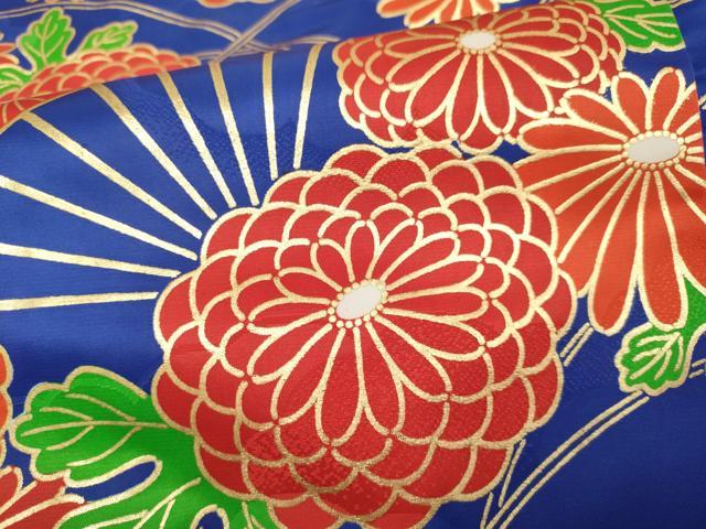 平和屋本店●お引きずり・お引き摺り・引き振袖 和装 結婚式 舞妓 芸妓 芸者 衣装 扇面花文 金彩 逸品 DABH4780du