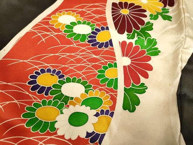 平和屋本店●お引きずり・お引き摺り・引き振袖 和装 結婚式 舞妓 芸妓 芸者 衣装 立涌花文 銀彩 逸品 DABH4925du