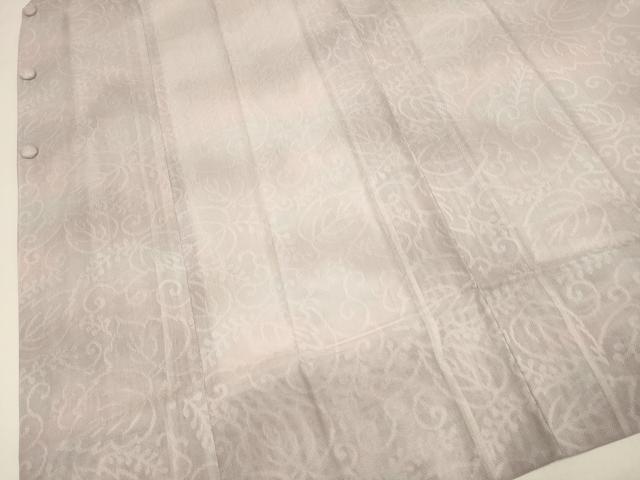 平和屋着物▽西陣 道行コート スリーシーズン 春夏秋 塵除け 唐草文 暈し染め 証紙付き 正絹 逸品 DABH4930du