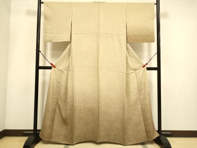 平和屋着物▽訪問着 単衣 霞文 暈し染め 正絹 逸品 DABH4981du