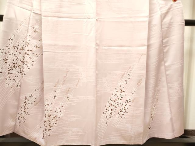 平和屋着物■洗える最高級着物 <英>はなぶさ謹製 訪問着 萩 金彩 洗える着物 DABH5046ea