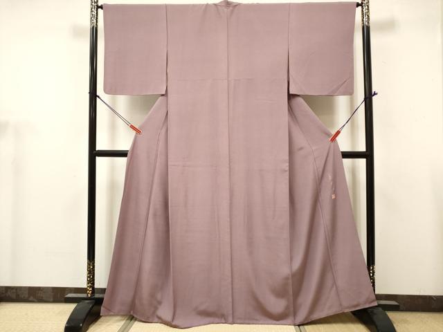 平和屋着物■江戸小紋 作家物 草木染 鮫小紋柄 正絹 逸品 DABH5068ea