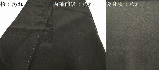 平和屋着物■豪華黒留袖 作家物 花車文 金彩 正絹 逸品 DABH5073ea