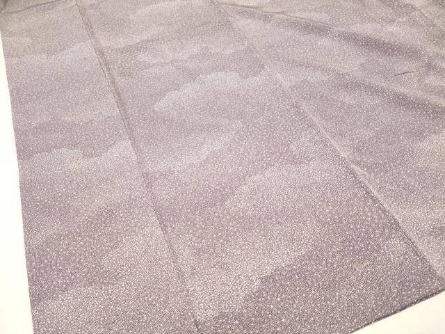 平和屋着物■江戸小紋 鮫小紋柄 雲重ね 正絹 逸品 DABH5091ea