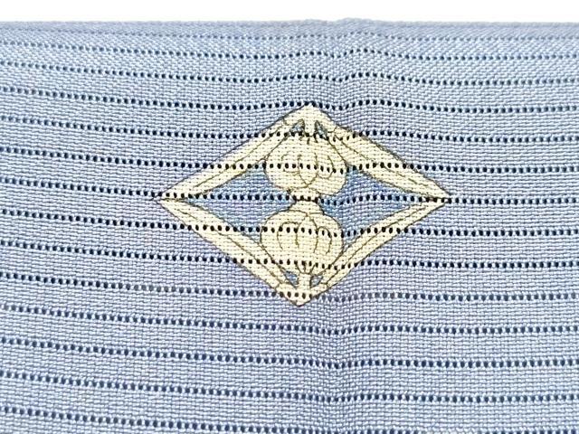 平和屋着物*夏物 お宮参り 女の子 祝着 産着 初着 のしめ 絽 駒刺繍 苫舟萩撫子文 扇面 逸品 DABH5315ea