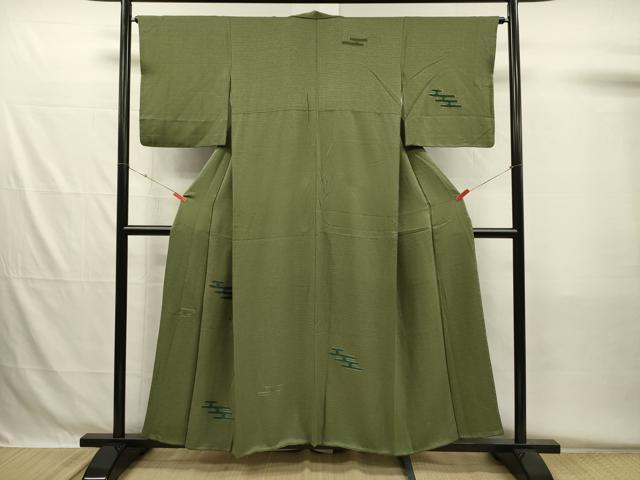 平和屋着物■訪問着 駒刺繍 エ霞文 松坂屋扱い 正絹 逸品 DABH5538ya