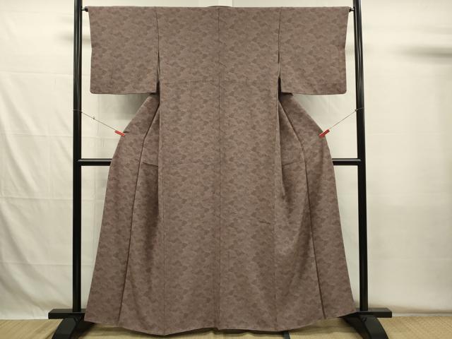 平和屋着物■上質な小紋 風景文 正絹 逸品 DABH5544ya