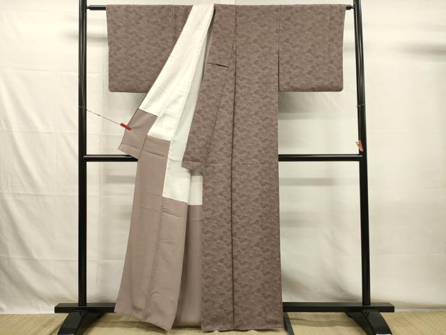平和屋着物■上質な小紋 風景文 正絹 逸品 DABH5544ya