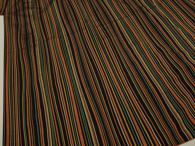 平和屋着物■上質な紬 間道 正絹 逸品 DABH5556ya