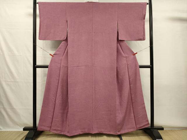 平和屋着物■江戸小紋 渡橋風景花文 正絹 逸品 DABH5569ya
