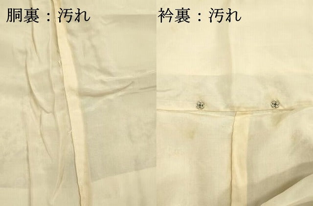 平和屋着物■上質な小紋 更紗花鳥文 鬼しぼ縮緬 正絹 逸品 DABH5575ya