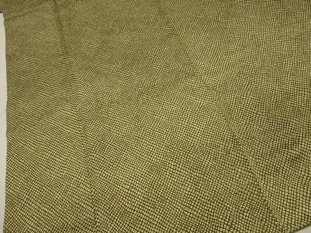 平和屋着物■上質な小紋 鹿の子文 正絹 逸品 DABH5599ya