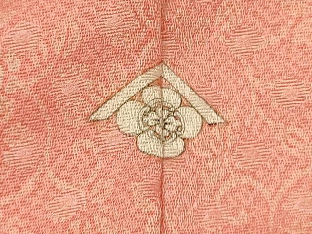 平和屋着物■上質な小紋 花唐草文 正絹 逸品 DABH5600ya