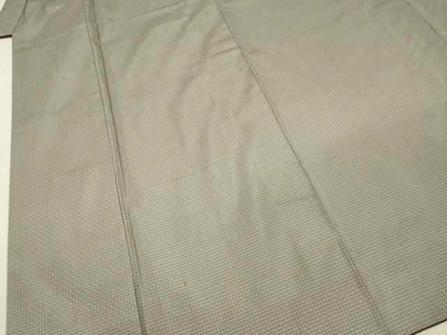 平和屋着物■男性 紬 網代織 正絹 逸品 DABH5610ya