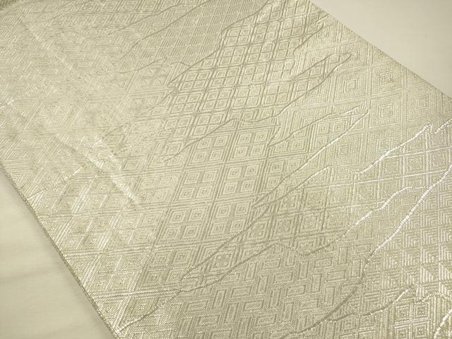 平和屋着物◎佐賀錦 全通柄袋帯 吉祥霞文 金糸 金彩 正絹 逸品 DABH5624ya