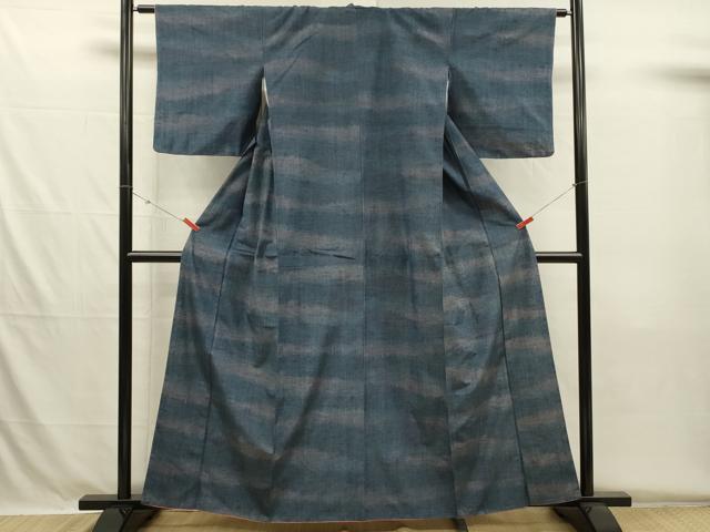 平和屋着物■上質な紬 霞文 正絹 逸品 DABH5677ya