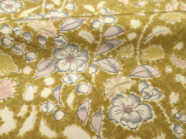 平和屋着物■上質な小紋 辻が花 正絹 逸品 未使用 DABH5715ya