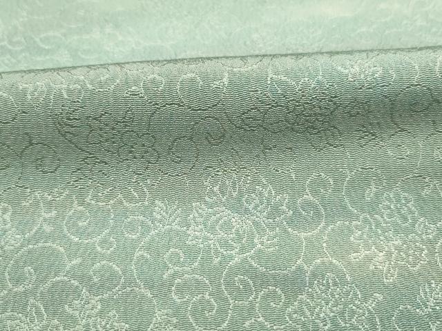 平和屋着物■上質な小紋 花唐草文 暈し染め 正絹 逸品 DABH5721ya