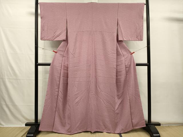 平和屋着物■江戸小紋 葡萄蔦の葉文 正絹 逸品 DABH5732ya