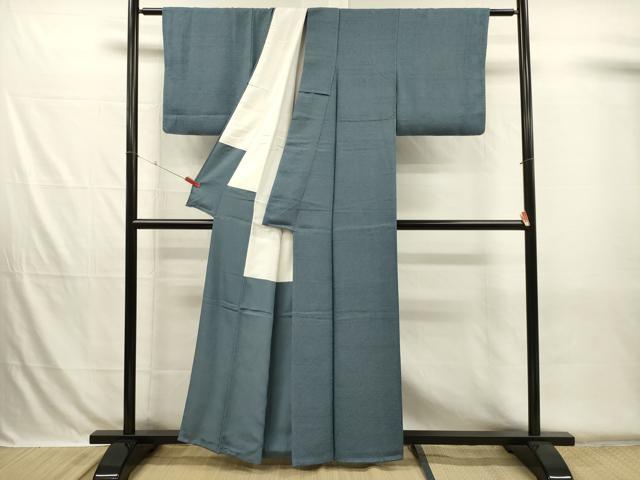 平和屋着物■江戸小紋 作家物 鮫小紋柄 正絹 逸品 DABH5733ya
