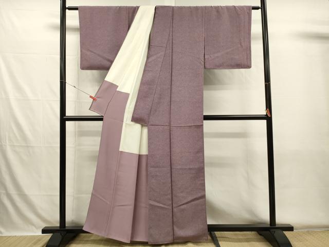 平和屋着物■江戸小紋 唐草文 正絹 逸品 DABH5737ya