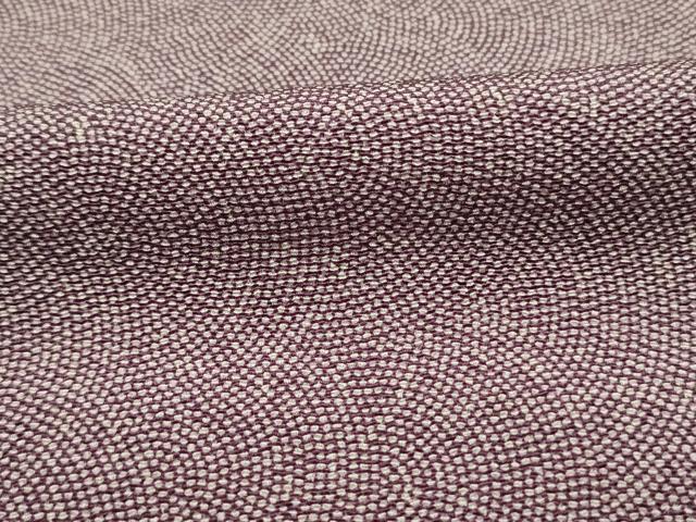平和屋着物■江戸小紋 鮫小紋柄 鬼しぼ縮緬 正絹 逸品 DABH5741ya