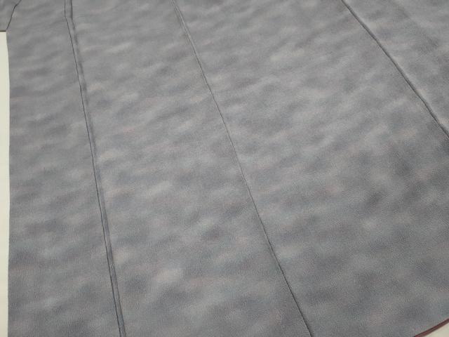 平和屋着物■上質な小紋 霞文 暈し染め 鬼しぼ縮緬 正絹 逸品 DABH5781ya