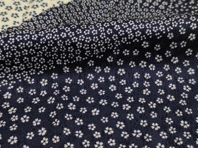 平和屋着物■上質な小紋 切嵌文様 舞花文 正絹 逸品 DABH5790ya