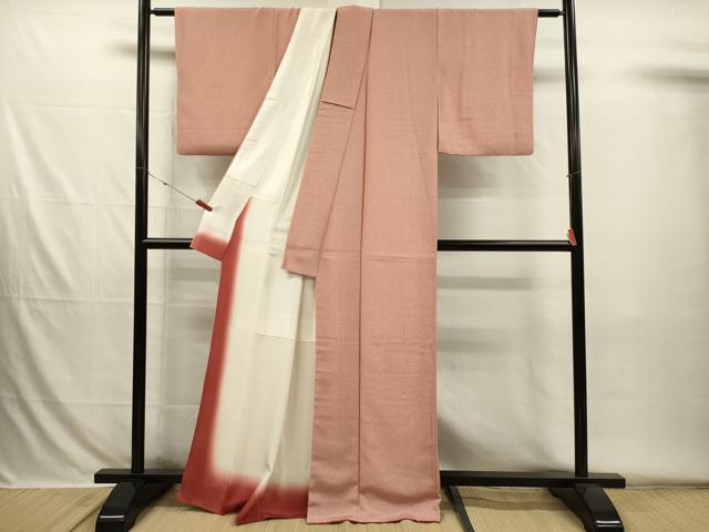 平和屋着物■江戸小紋 鶴亀 正絹 逸品 DABH5798ya