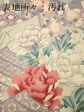 平和屋着物■豪華振袖 御所車飛鳥花文 暈し染め 銀彩 正絹 逸品 DABH5805ya
