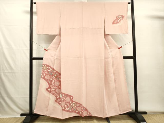 平和屋着物□訪問着 絞り 辻が花 正絹 逸品 DABH5810ya