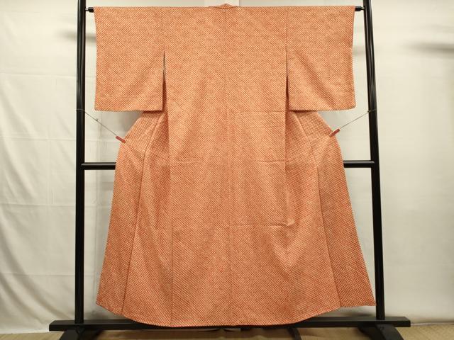 平和屋着物■上質な小紋 総絞り 正絹 逸品 DABH5820ya