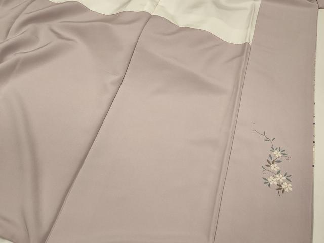 平和屋着物■訪問着 流水鴛鴦花文 暈し染め 金彩 正絹 逸品 DABH5829ya