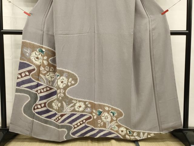 平和屋着物■訪問着 絞り 辻が花 正絹 逸品 DABH5844ya