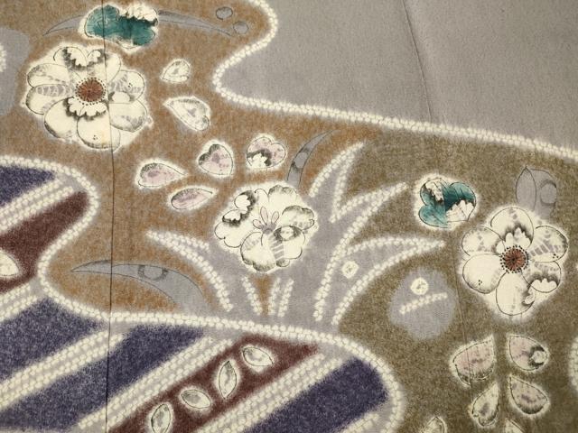 平和屋着物■訪問着 絞り 辻が花 正絹 逸品 DABH5844ya