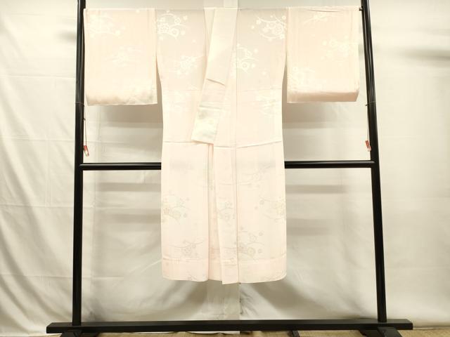 平和屋着物■長襦袢 無双仕立て 舞花地紋 暈し染め 正絹 逸品 DABH5993ya