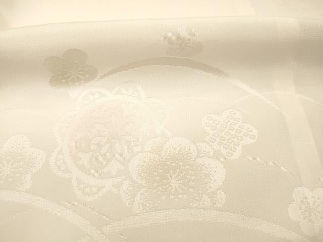 平和屋着物■長襦袢 無双仕立て 舞花地紋 暈し染め 正絹 逸品 DABH5993ya