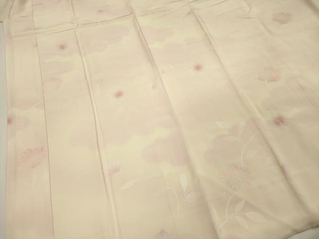 平和屋着物■長襦袢 袷 絞り 草花文 暈し染め 正絹 逸品 DABH5999ya