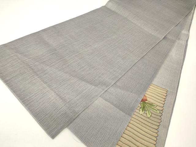 平和屋着物*夏物 明綴 太鼓柄袋帯 成り物 正絹 逸品 DABH6236az