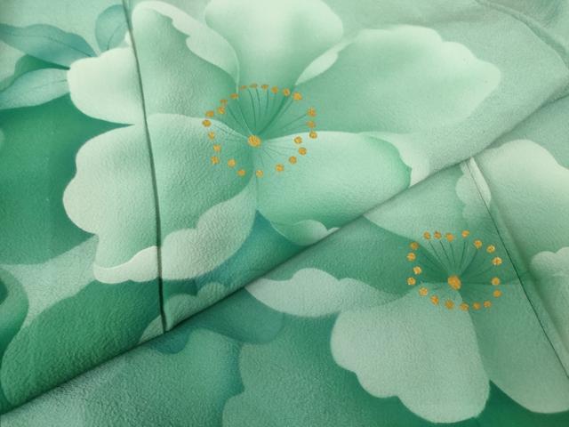 平和屋着物▽豪華振袖 単衣 花尽くし 金彩 正絹 逸品 DABH6275az