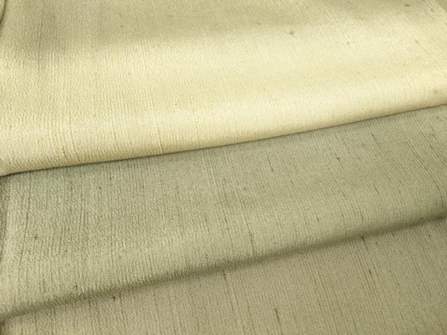 平和屋着物▽上質な紬 単衣 市松文 正絹 逸品 DABH6398az