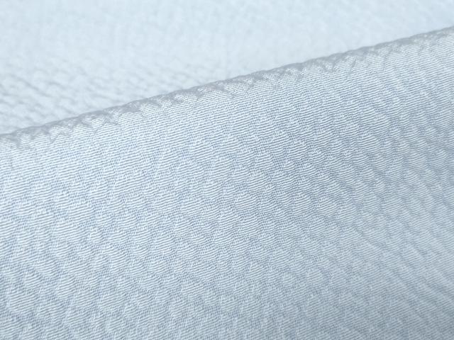 平和屋着物▽上質な色無地 単衣 石畳地紋 淡藤色 正絹 逸品 DABH6409az