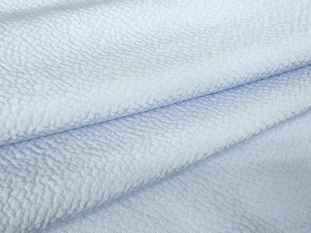 平和屋着物▽上質な色無地 単衣 石畳地紋 淡藤色 正絹 逸品 DABH6409az