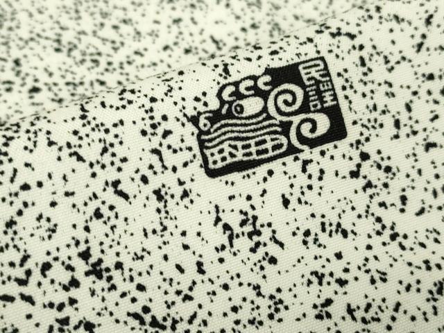 平和屋着物▽小紋 単衣 民謡 雲に獅子 洗える着物 DABH6422az