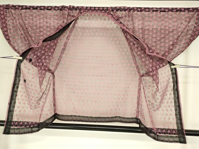 平和屋着物▽和装コート スリーシーズン 春夏秋 塵除け 総レース 草葉文 DABH6438az