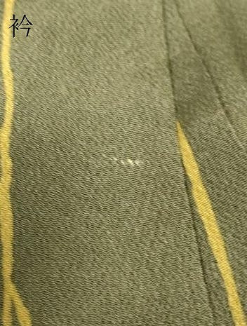 平和屋着物▽上質な小紋 単衣 枝蕾 鬼しぼ縮緬 正絹 逸品 DABH6576az
